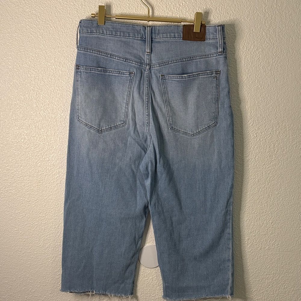 Madewell Light Blue wide leg cropped Jeans- 31 - Picture 5 of 7